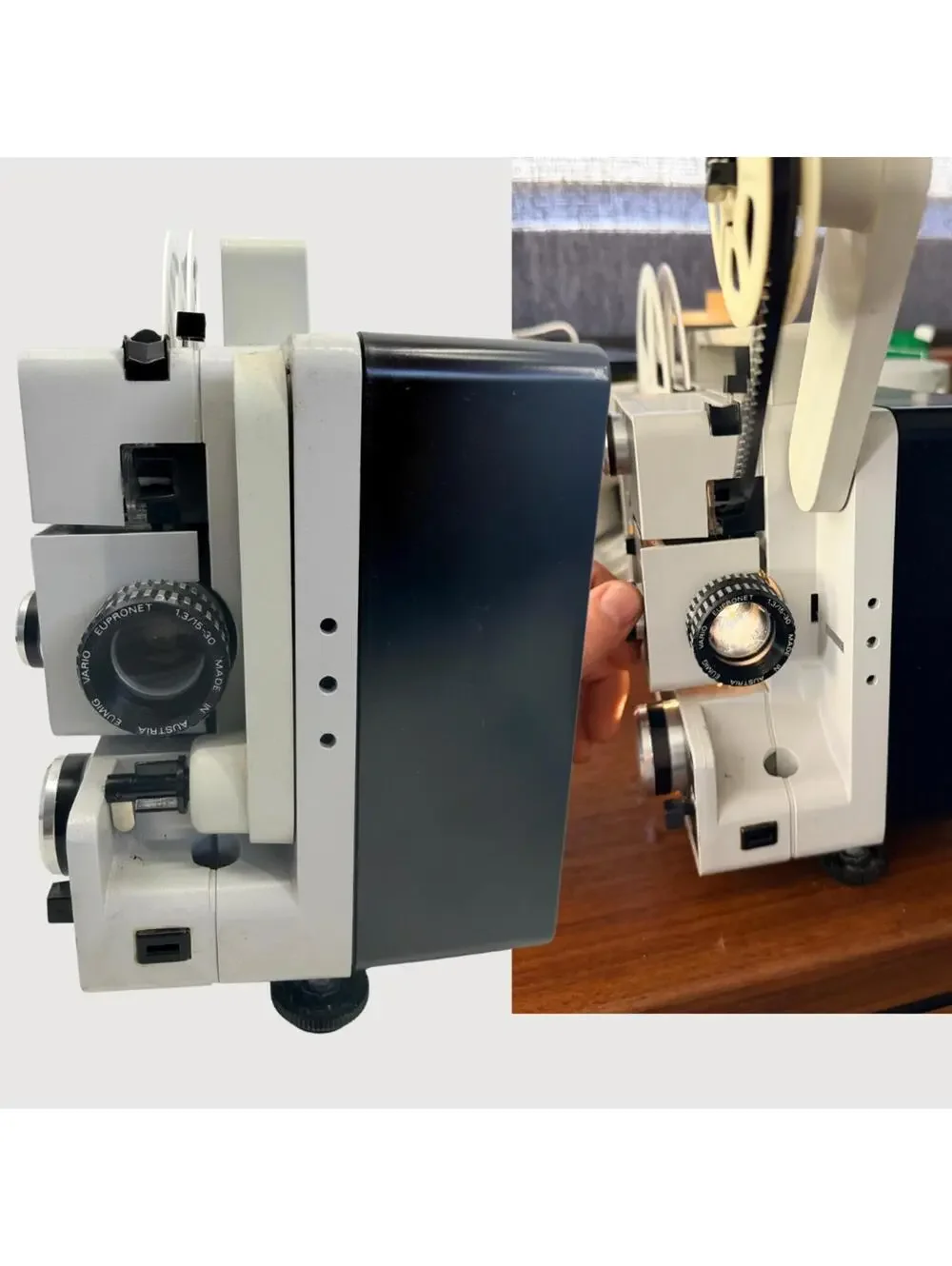 Eumig Mark 610D Super 8 Film Projector Working